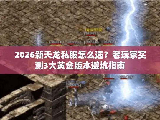 2026新天龙私服怎么选？老玩家实测3大黄金版本避坑指南