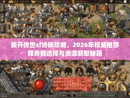 新开传世sf终极攻略,2026年权威推荐服务器选择与资源获取秘籍 新开传世sf终极攻略,2026年权威推荐服务器选择与资源获取秘籍