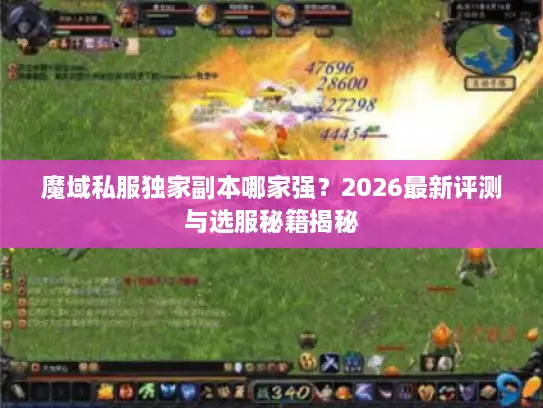 魔域私服独家副本哪家强？2026最新评测与选服秘籍揭秘