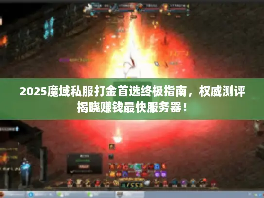 2025魔域私服打金首选终极指南，权威测评揭晓赚钱最快服务器！