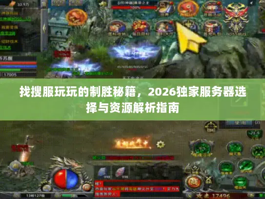 找搜服玩玩的制胜秘籍，2026独家服务器选择与资源解析指南