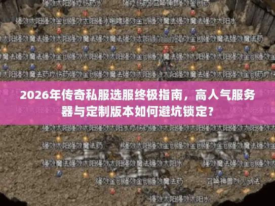2026年传奇私服选服终极指南,高人气服务器与定制版本如何避坑锁定? 2026年传奇私服选服终极指南,高人气服务器与定制版本如何避坑锁定?