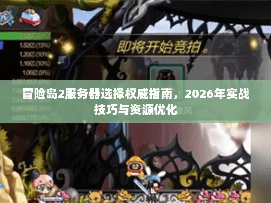 冒险岛2服务器选择权威指南，2026年实战技巧与资源优化