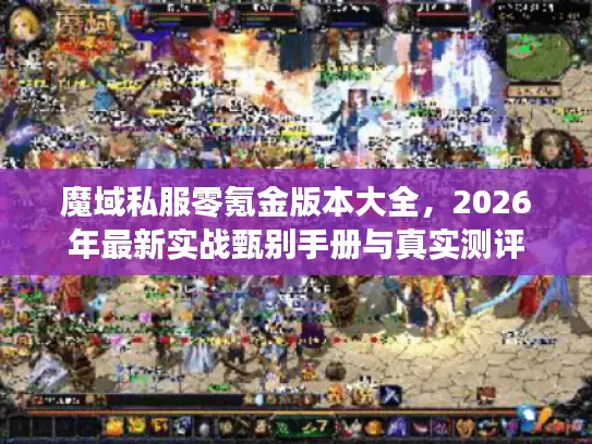 魔域私服零氪金版本大全，2026年最新实战甄别手册与真实测评