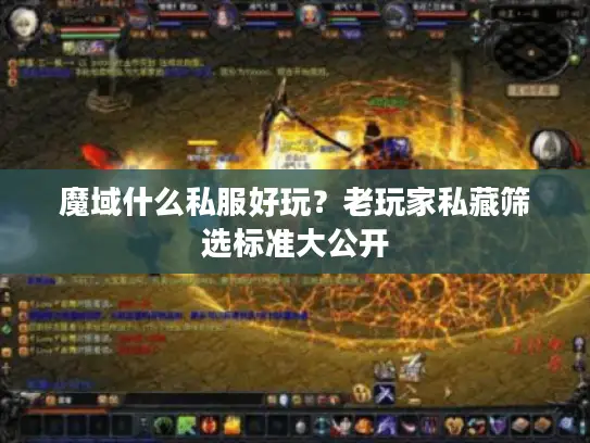 魔域什么私服好玩?老玩家私藏筛选标准大公开 魔域什么私服好玩?老玩家私藏筛选标准大公开