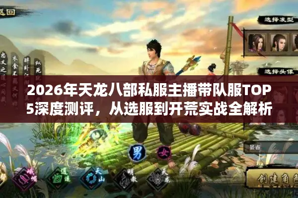 2026年天龙八部私服主播带队服TOP5深度测评，从选服到开荒实战全解析