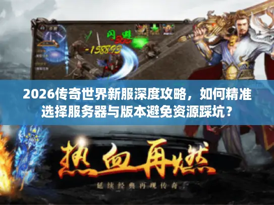 2026传奇世界新服深度攻略，如何精准选择服务器与版本避免资源踩坑？