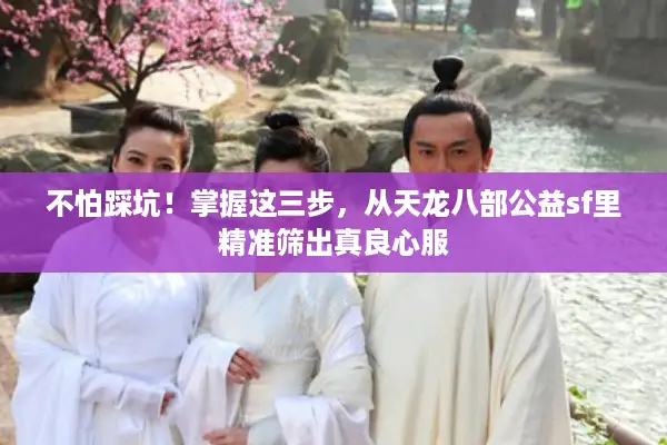 不怕踩坑！掌握这三步，从天龙八部公益sf里精准筛出真良心服